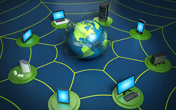 computer networking illustration